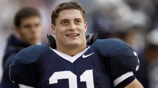Paul Posluszny is the only Penn State player to win the Bednarik twice, doing so in 2005 and 2006.