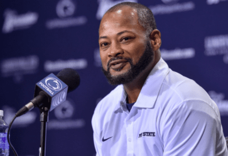 Terry Smith made his case to be the next Penn State coach.