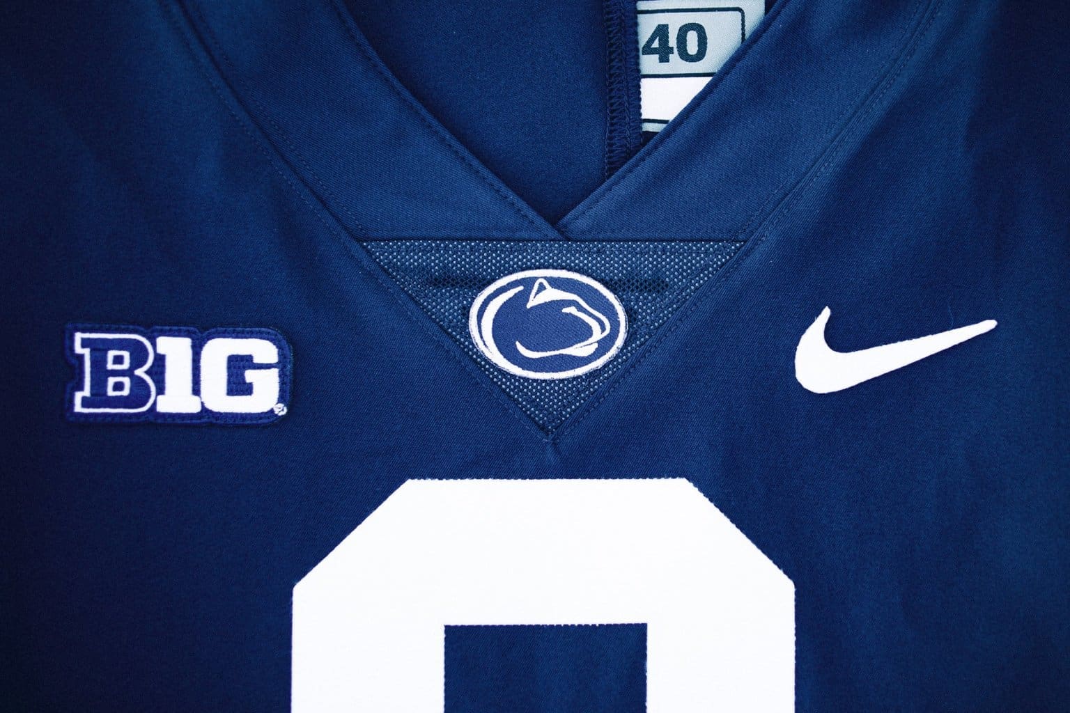 Penn State Jersey Closeup