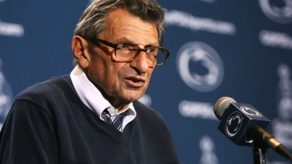 Penn State Head Coach Joe Paterno