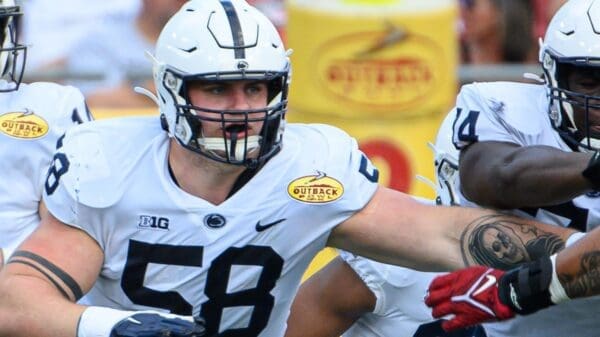 Landon Tengwall did not hold back in giving his feelings on Penn State football’s problems at receiver.