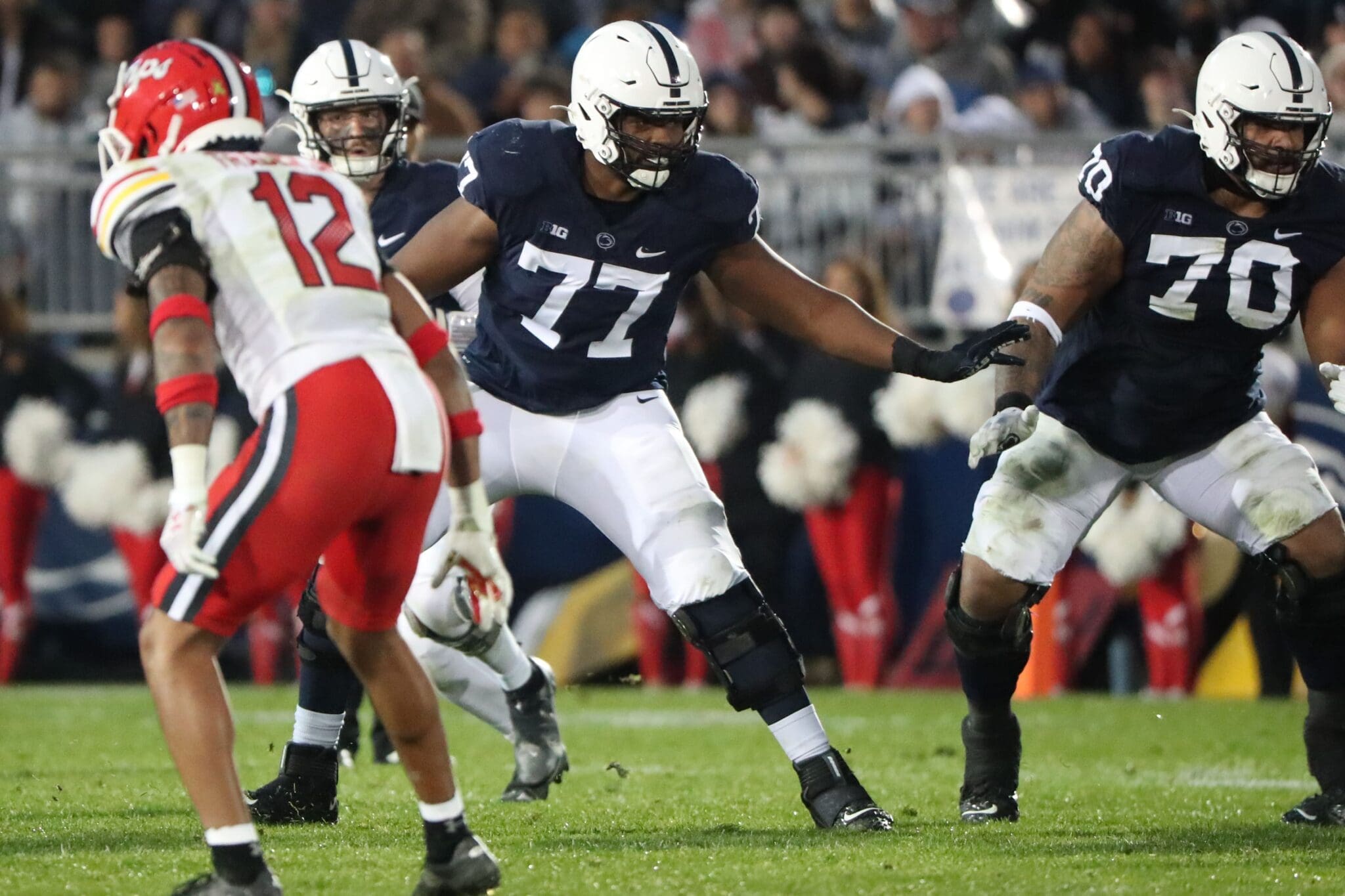 Penn State will have to replace starting right guard Sal Wormley who is out of eligibility.