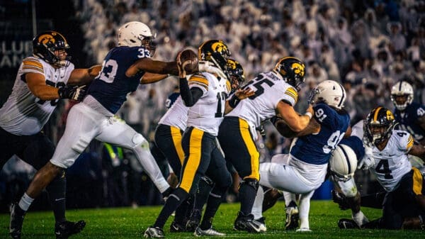 In last season’s White Out Game, Penn State Pounded Iowa, 31-0, Sept. 23, 2023.