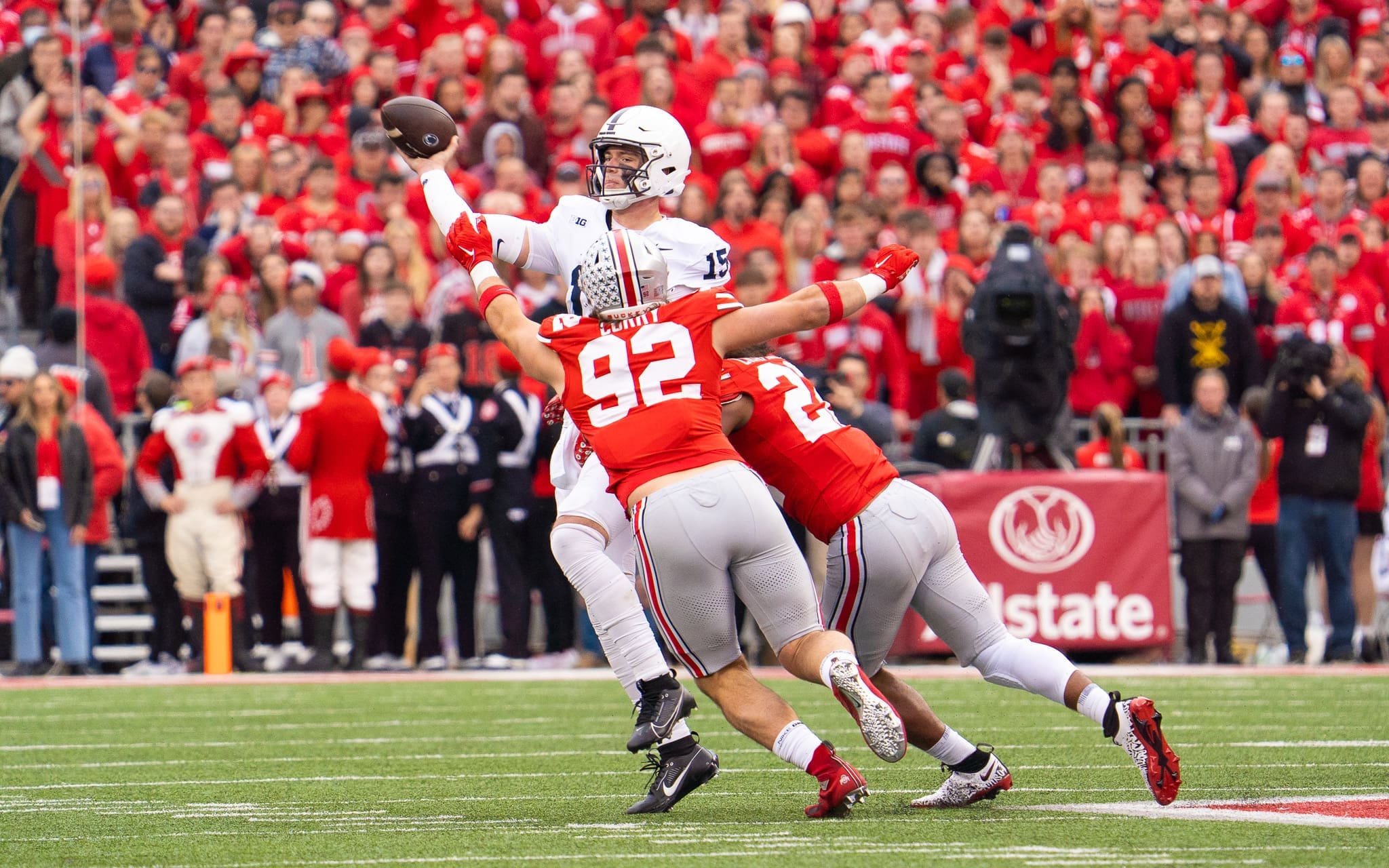 Odds have Ohio State as an early road favorite over Penn State