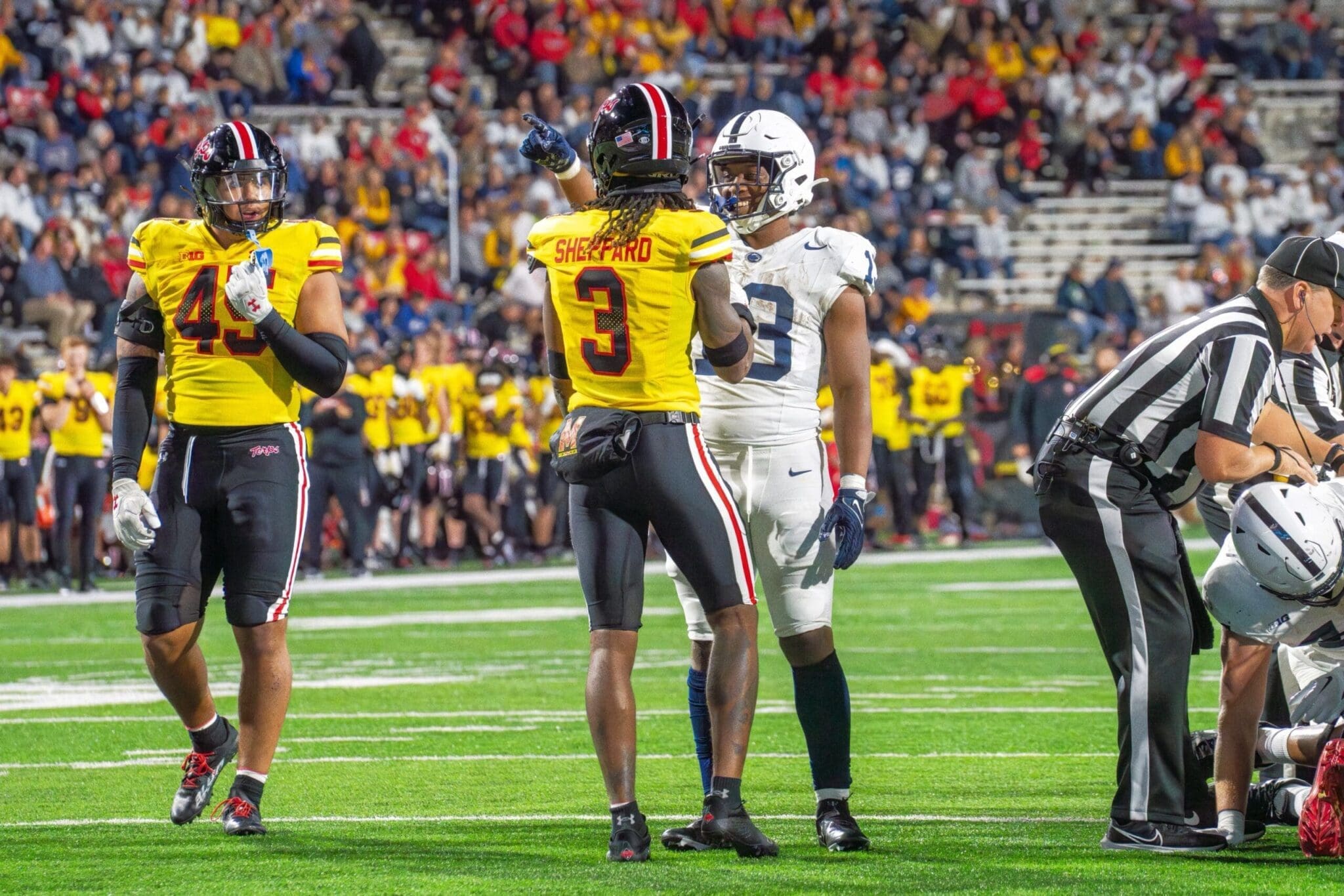 Penn State and Maryland will end their regular seasons against each other.
