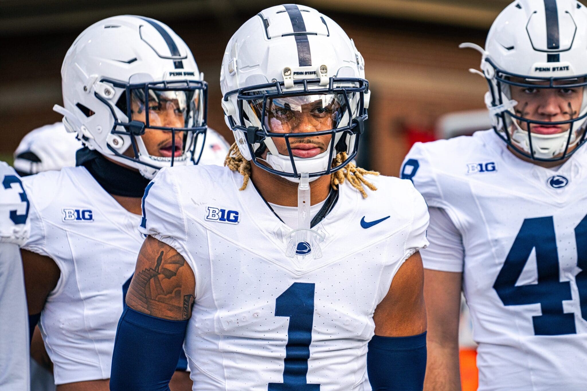 Penn State safety Jaylen Reed had his signature moment at Penn State Saturday night