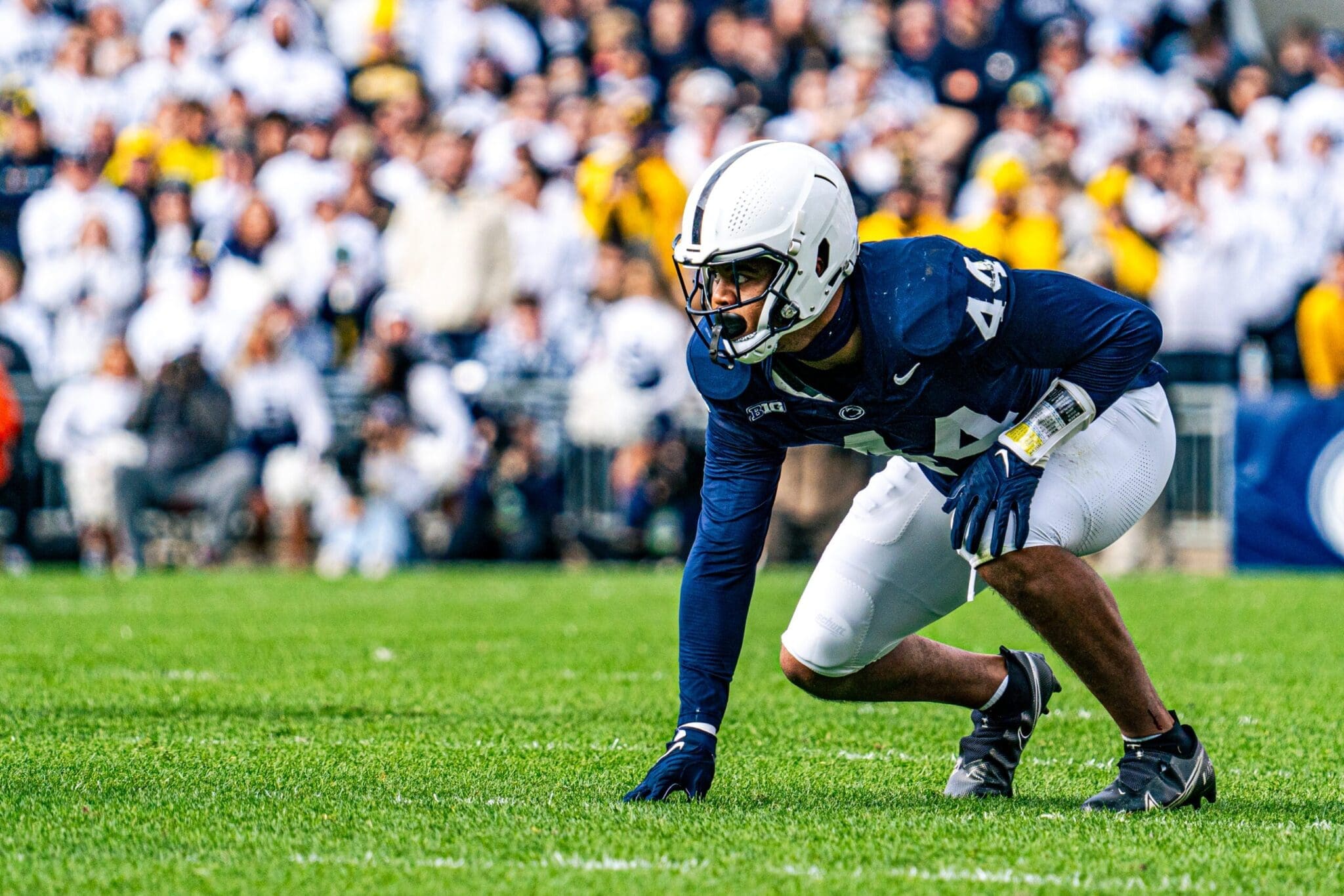 Chop Robinson became one of the best defensive ends in the country at Penn State, leading to him becoming a first-round draft pick.