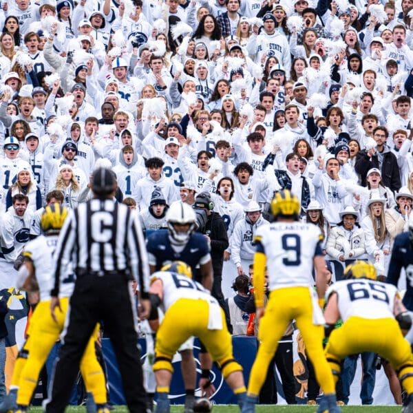 Penn State had a flyover before its game against Michigan last season and lost.