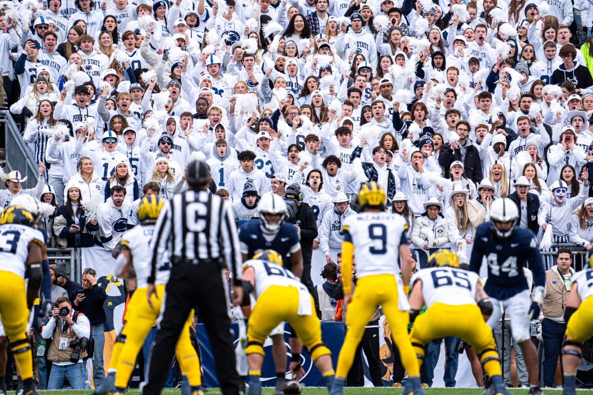Penn State had a flyover before its game against Michigan last season and lost.