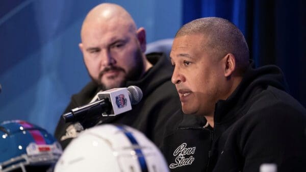 Penn State RB coach Ja’Jaun Seider is reportedly in the mix for the West Virginia head coaching job.