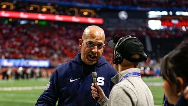 Penn State head Coach James Franklin