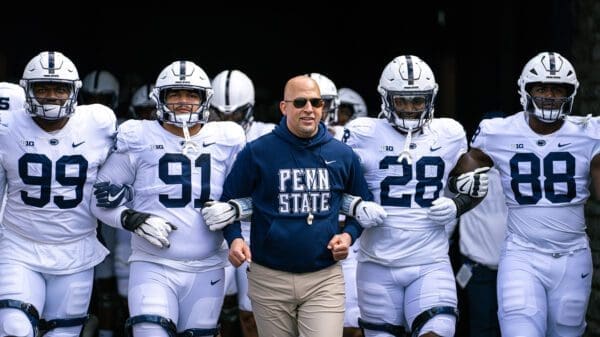 Penn State HC James Franklin will look to move to .500 against the spread vs. USC