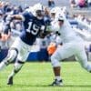 Former Penn State DE Jameial Lyons is one of the two players facing multiple charges, including rape