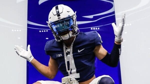 True freshman Corey Smith is set to be Penn State football’s third string running back Saturday, Oct. 26 at Wisconsin.