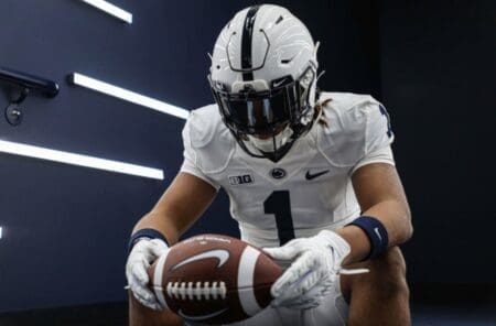 Penn State RB Messiah Mickens is the best prep player in PA, per Gatorade.