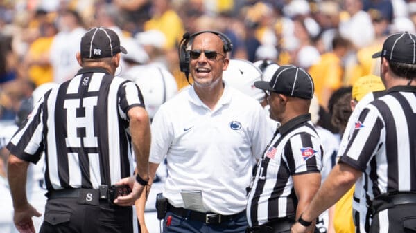 James Franklin once again got into it with a Penn State fan