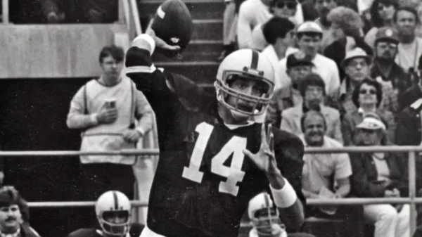 Todd Blackledge is the only QB to start at Penn State through three 10+ win seasons.