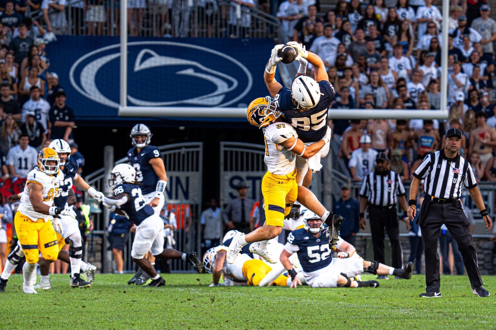 Penn State QB Drew Allar needs to throw to Luke Reynolds and throw to him often.