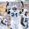 Penn State linebacker Ta'Mere Robinson