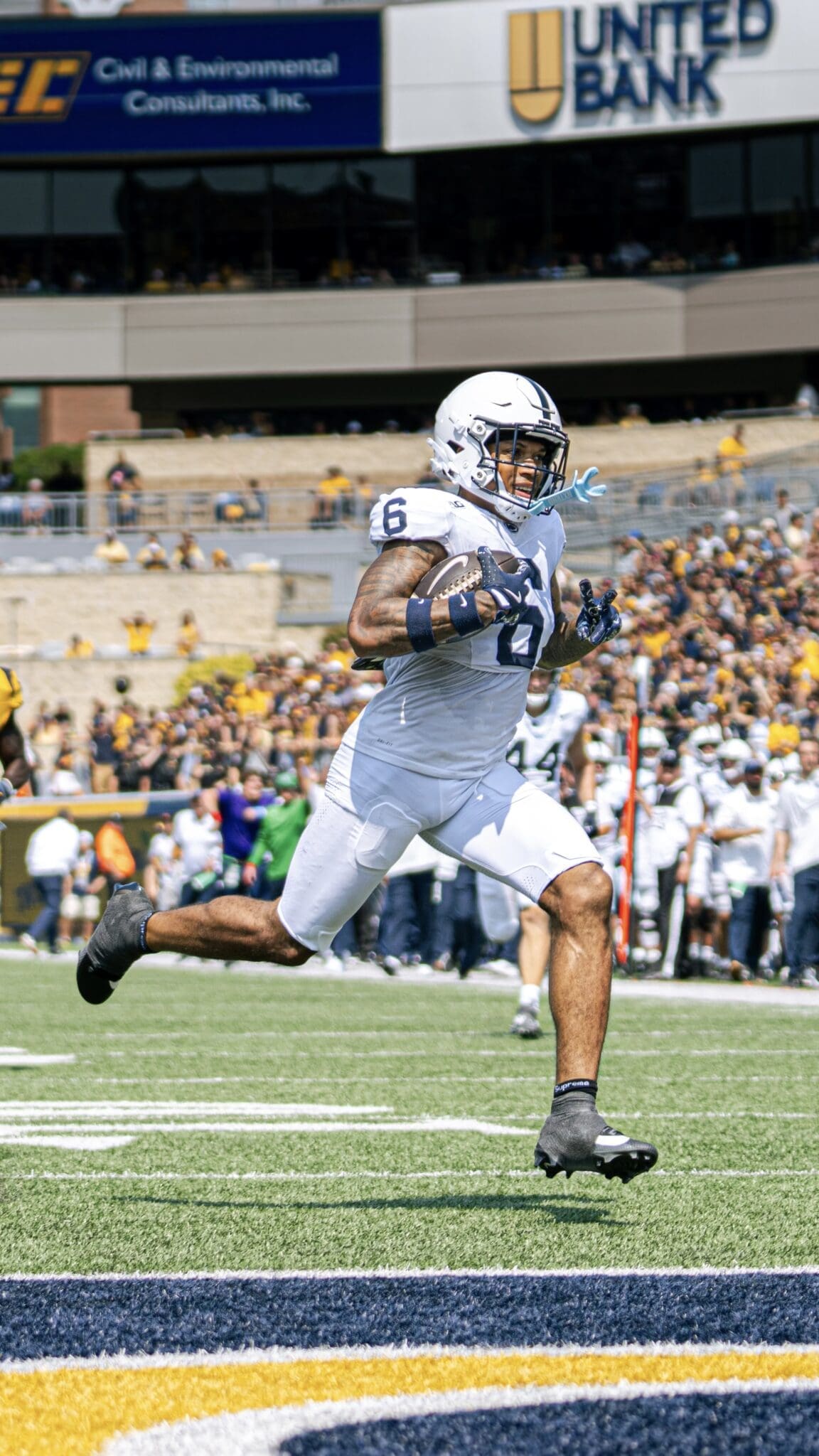 Harrison Wallace III caught five passes for 117 yards Week 1 at West Virginia Aug. 31. He hasn’t approached those numbers since.