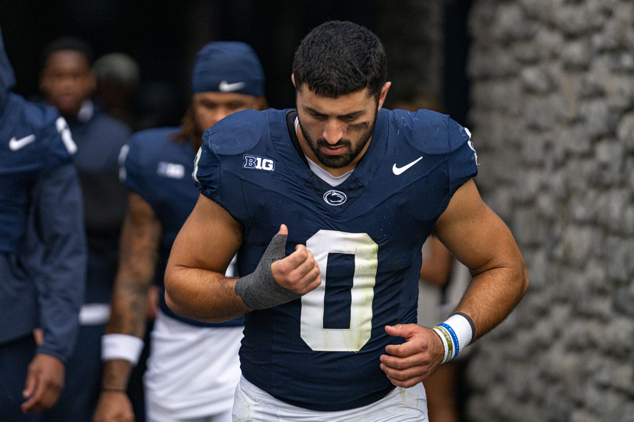 Penn State LB Dom DeLuca has been battling injuries since high school.