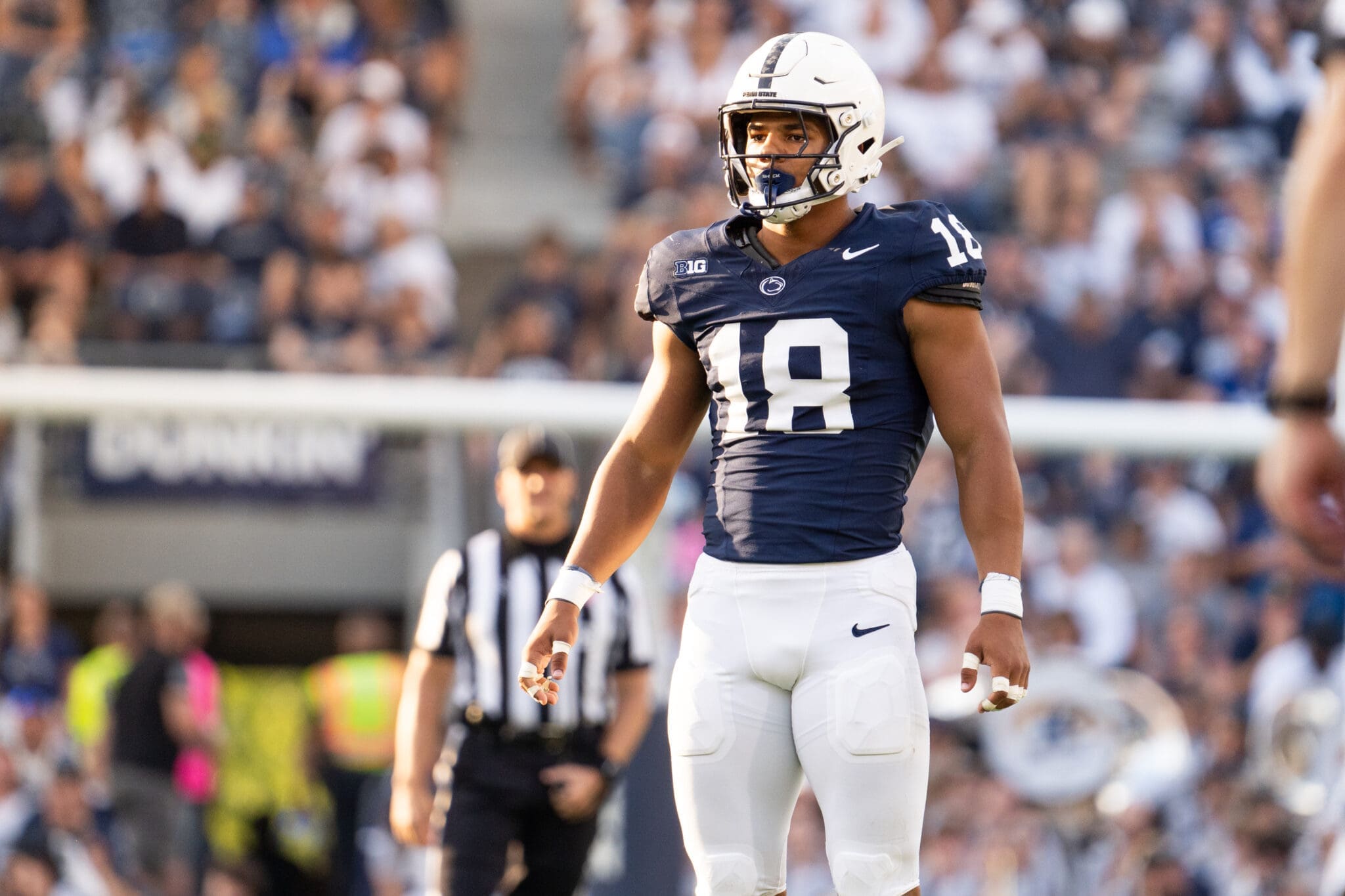 True DE Max Granville is a player Franklin said Penn State would be winning to use more in the event that defensive end Dani-Dennis Sutton can’t play.