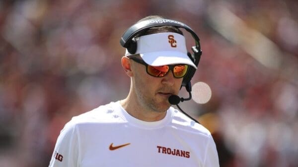 Both of USC and head coach Lincoln Riley’s losses this season have been on the opposite coast