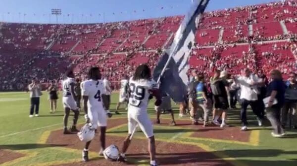 Penn State football made sure to mark its territory after beating USC Saturday, October 12