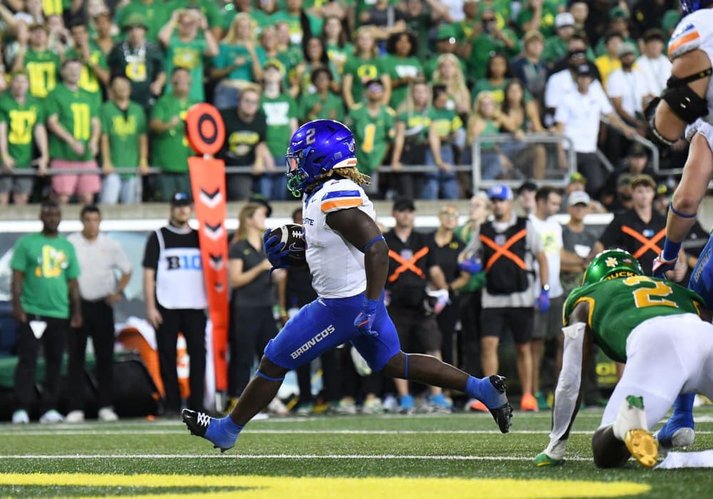Boise State gave Oregon everything it can handle in Eugene Sept. 7 before losing by 3