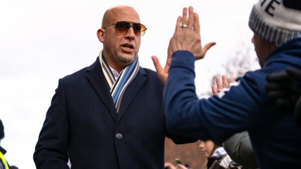 Penn State coach James Franklin and his team are now in the top three.