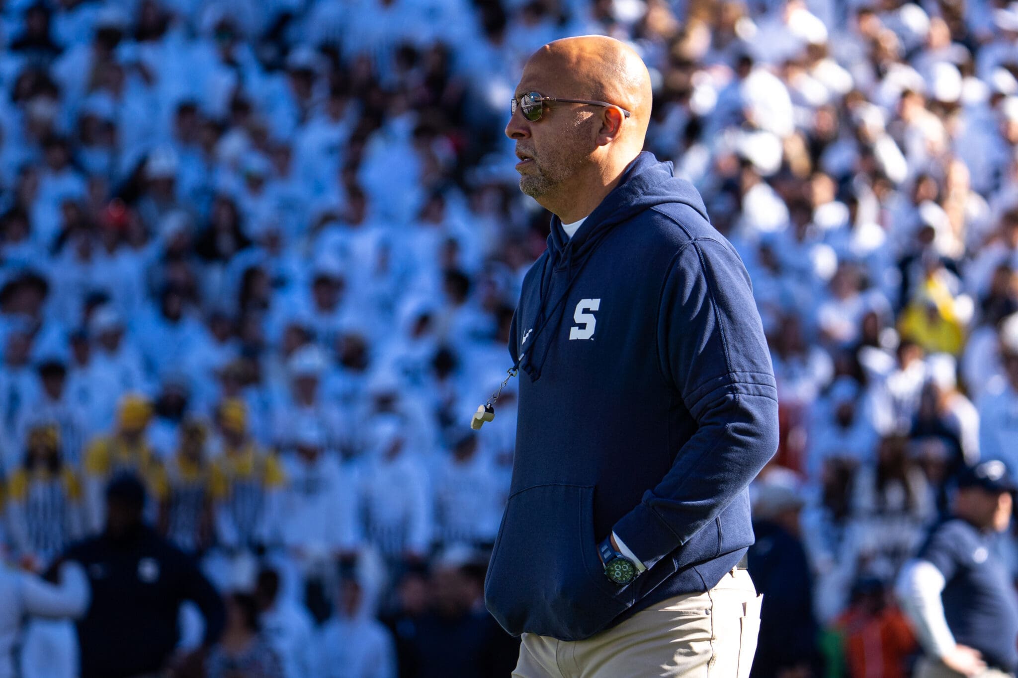 Penn State coach James Franklin finds himself under much criticism, once again