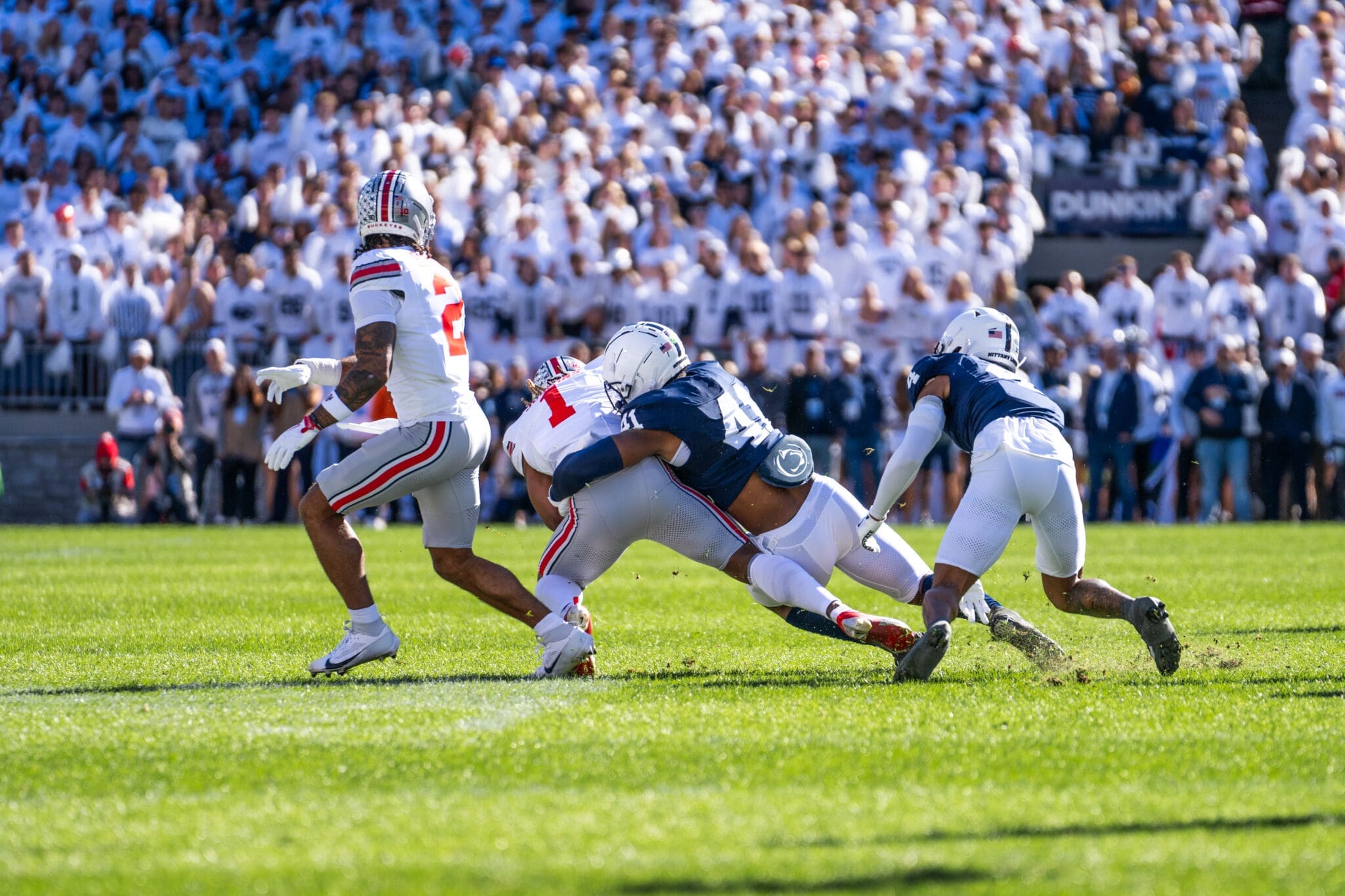 Penn State LB Kobe King feels the team came out with a sense of urgency against Washington after losing to Ohio State.
