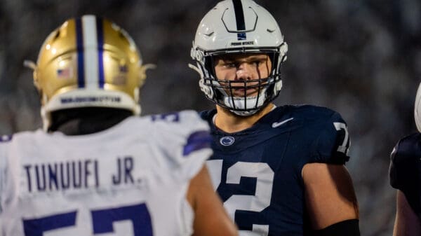 Nolan Rucci isn’t available right now per Penn State coach James Franklin