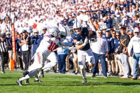 Typer Warren deserved a chance to score the tying touchdown against Ohio State Saturday, Nov. 2.