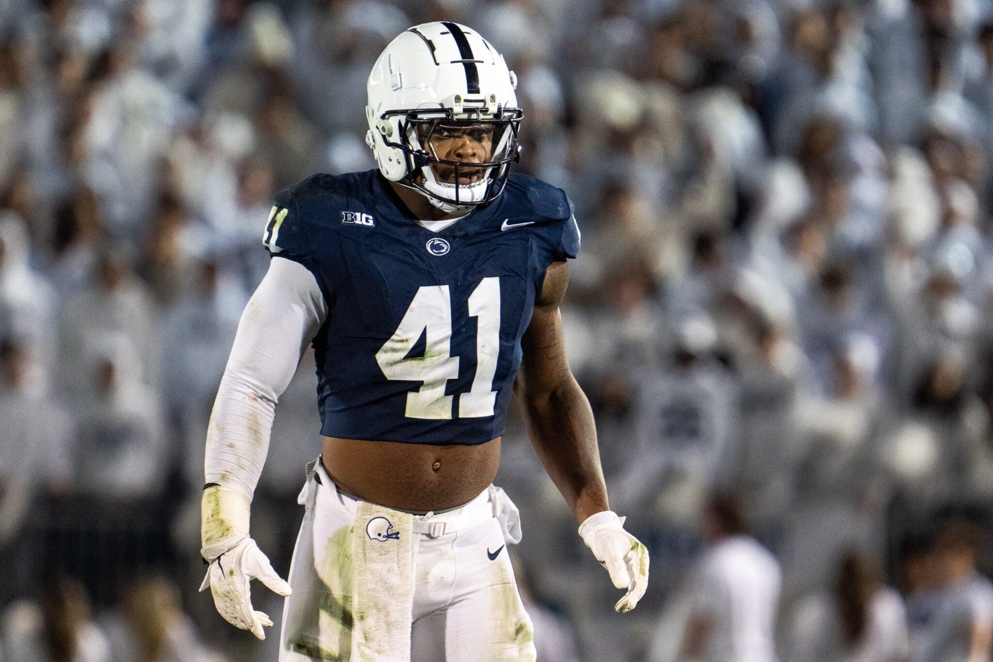 Penn State would love to have LB Kobe King back next season.
