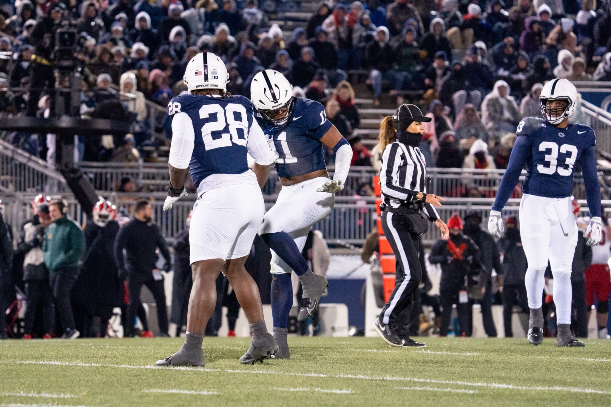 Abdul Carter has been wrecking havoc on Big Ten defenses for almost three full seasons now at Penn State.
