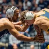 Penn State wrestling star Shayne Van Ness’ ranking took a slight hit after a loss to Nebraska’s Ridge Lovett Friday, Jan. 17 in Lincoln, Nebraska.