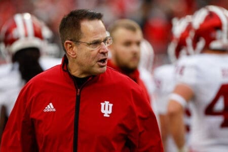 Curt Cignetti and Indiana need both Ohio State and Penn State to lose as massive home favorites to have a chance to make it to the Big Ten title game.