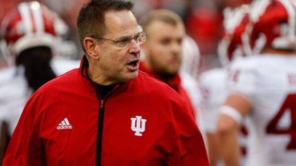Curt Cignetti and Indiana need both Ohio State and Penn State to lose as massive home favorites to have a chance to make it to the Big Ten title game.