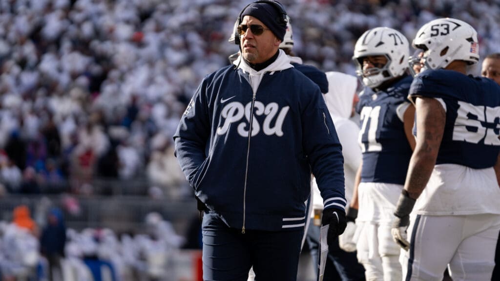 Penn State coach James Franklin is quite proud of his program.