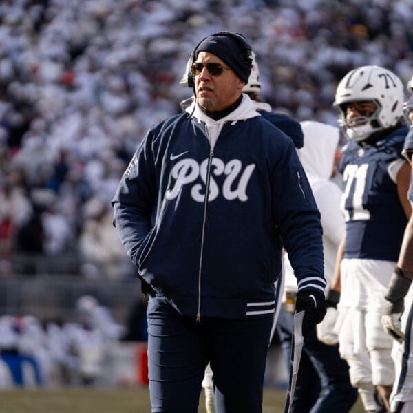 Penn State coach James Franklin is quite proud of his program.