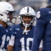 Penn State RB Nicholas Singleton has been battling injuries for the better half of the last two months.
