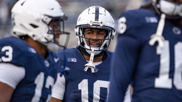 Penn State RB Nicholas Singleton has been battling injuries for the better half of the last two months.
