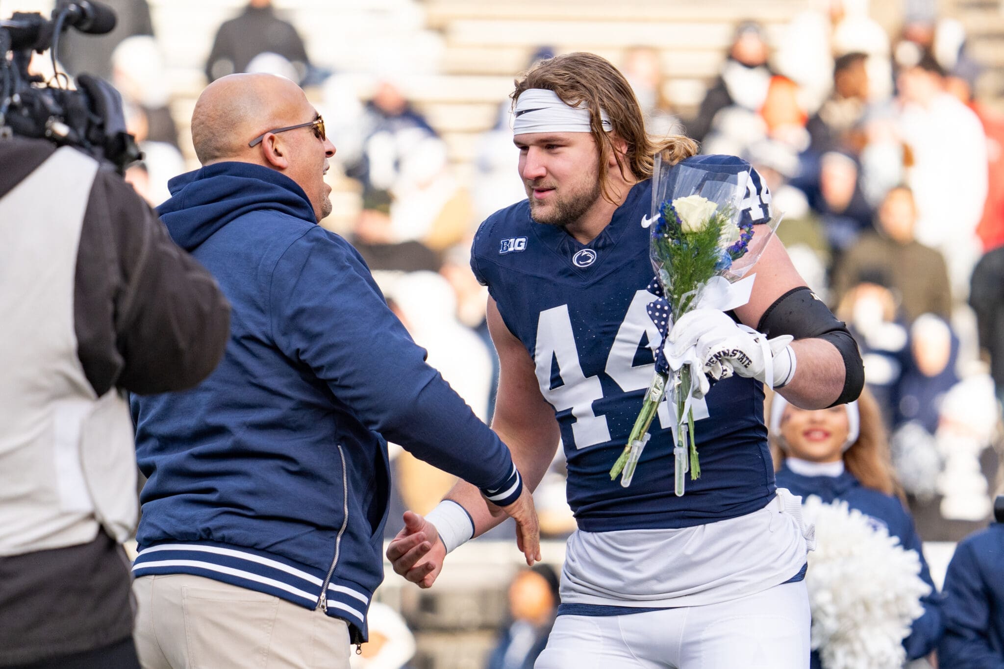 Penn State head coach James Franklin and tight end Tyler Warren are part of the reason Penn State football is in its healthiest state in a long time.