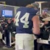 Penn State TE Tyler Warren made sure to sign plenty of autographs after what might be his last home game at Beaver Stadium Saturday, Nov. 30, 2024.