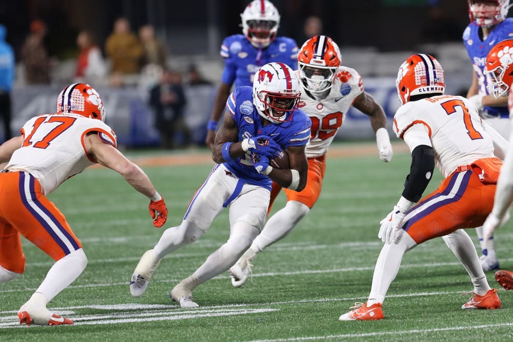 SMU is a dangerous team but odds have it as an underdog at Penn State in the first round of the College Football Playoff Dec. 19.
