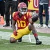 Penn State is set to host USC WR Kyron Hudson, who is in the transfer portal.