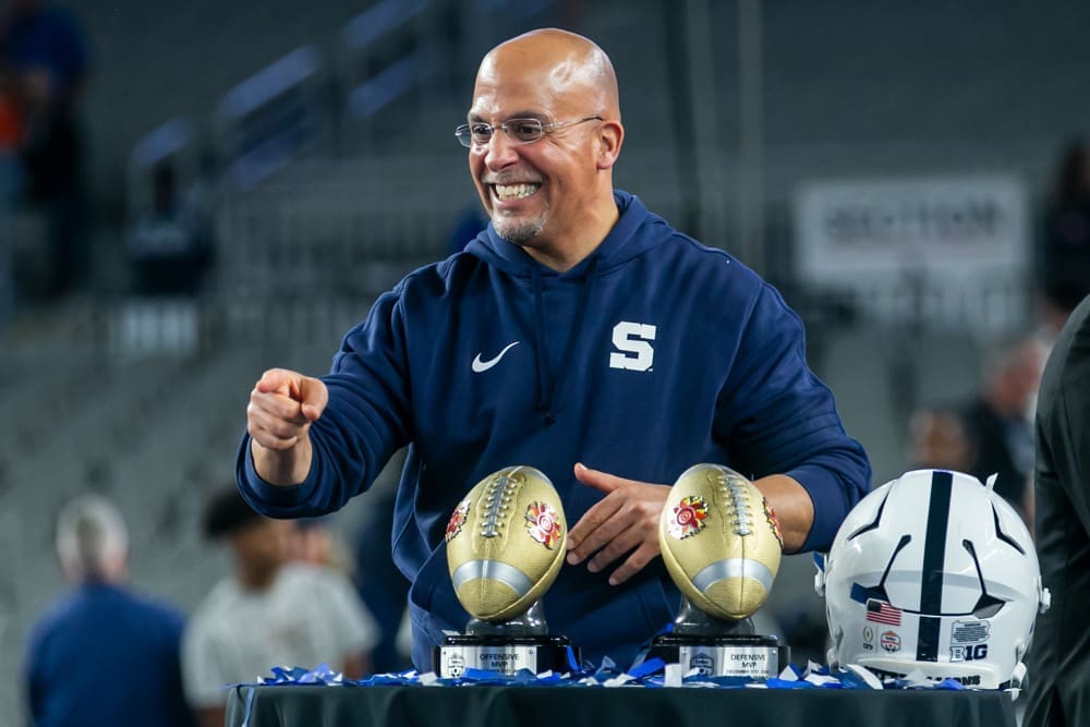 James Franklin has a chance to make history for both himself and Penn State in the Orange Bowl Thursday, Jan. 9 against Notre Dame.