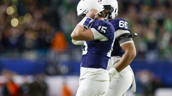 It took Drew Allar more than a week to walk his interception against Notre Dame with QB coach Danny O’Brien