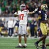 Penn State fans will be disappointed to know that Carnell Tate won’t be entering the transfer portal.